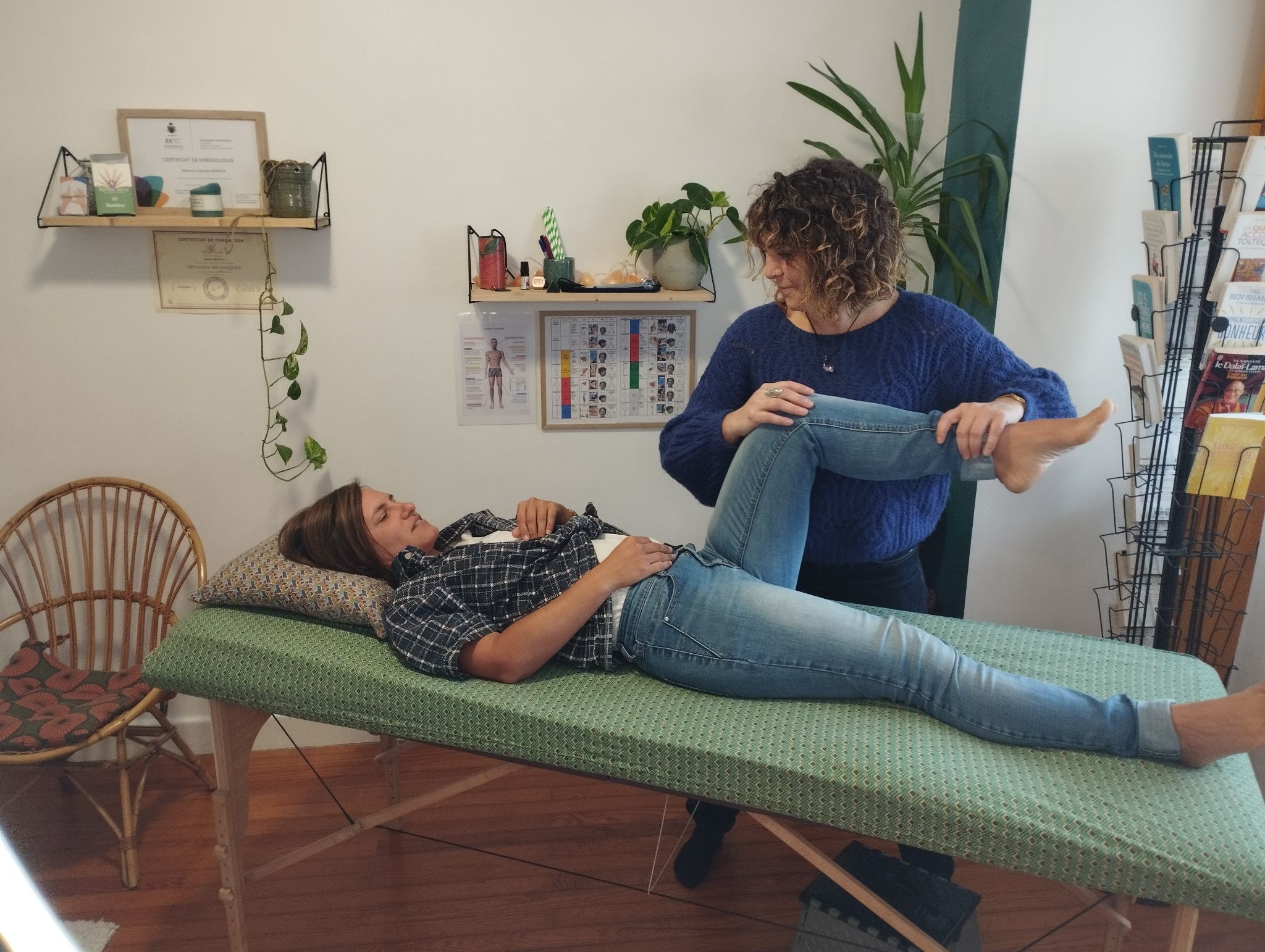 Comment se déroule une séance de kinésiologie ?